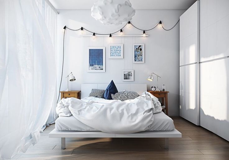 Phòng ngủ theo phong cách Scandinavian mang đến cho người sử dụng sự thoải mái