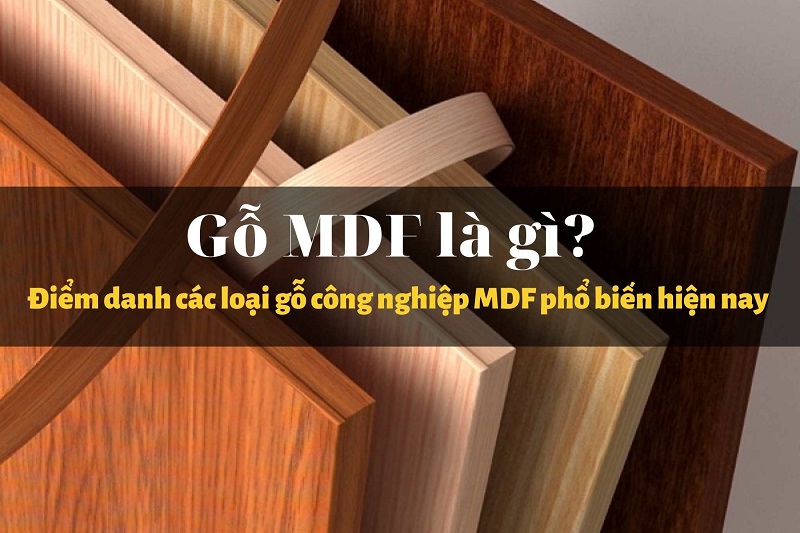 gỗ MDF là gì?